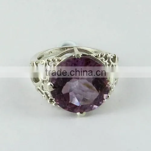 Off The Vine !! Amethyst 925 Sterling Silver Ring, Online Silver Jewelry, Silver Jewelry photo-2