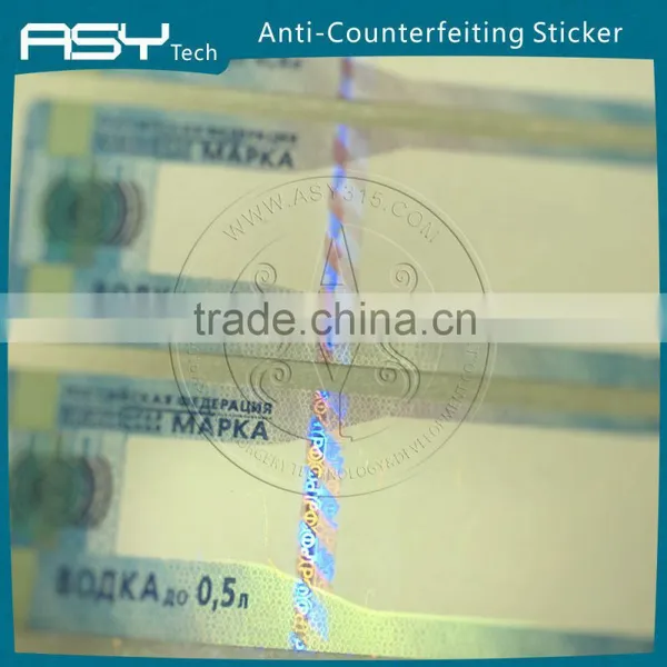 Hot Stamped Hot Foil Stamping Holograms Stickers photo-5