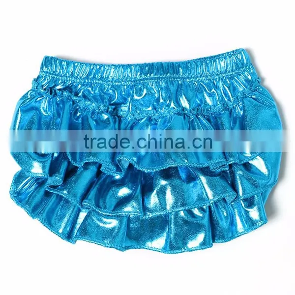 2016 Newborn Baby Kids Shiny Ruffle Shorts Wholesale photo-5