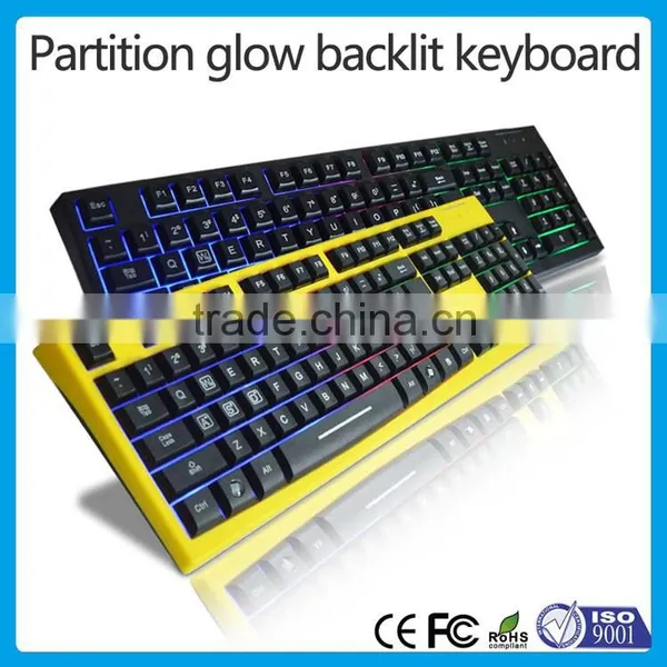 Glowing LED Backlit Gaming Wired Keyboard_Waterproof Wired Gaming Keyboard Quality Choice photo-6