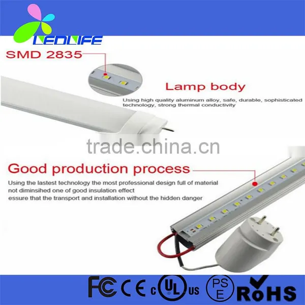 China Led Manufacturer, Tube Led Light, 18w SMD2835 1.2m t8 Led Tube photo-3