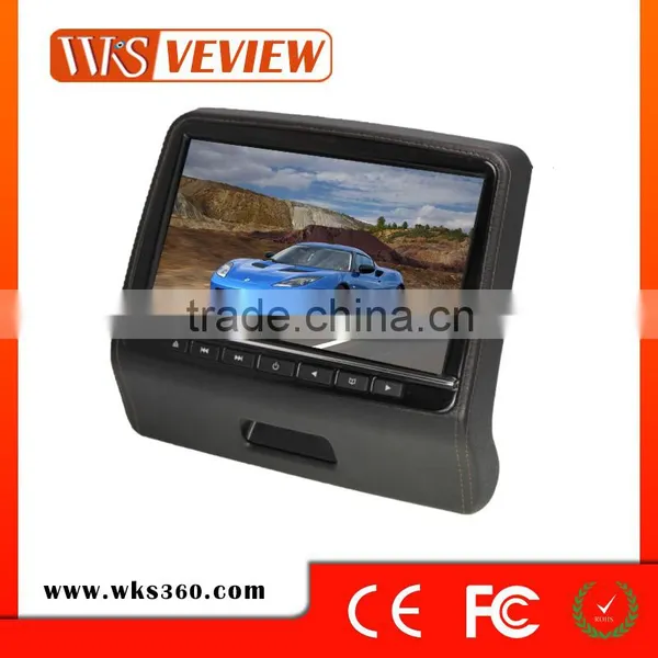 9inch hd Screen Car Stereo Headrest DVD Player for Car Rear Seat VKS-9100DVD photo-2