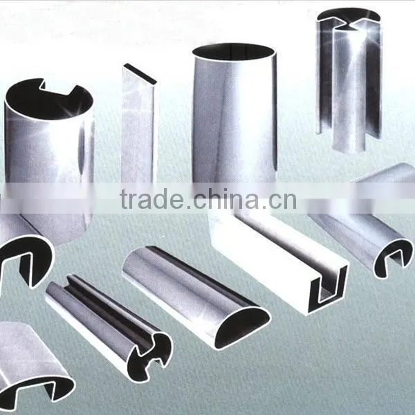ASTM A554 Welded Stainless Steel Sector Slot Pipes 6 METER