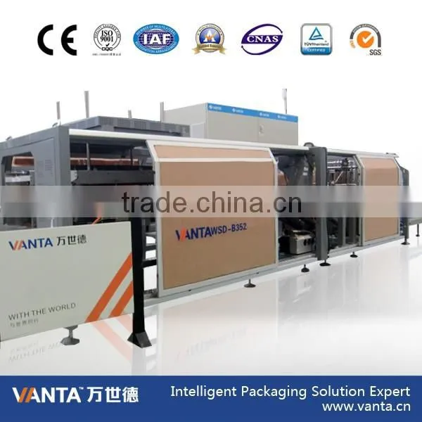 Automatic 35packs/min. Carton Packing Wrap Around Case Packer (LZB352)