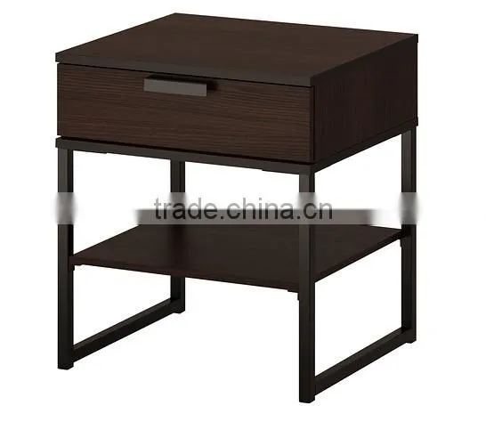 Metal Material and Commercial Furniture General Use Hotel Strong Wood Single Bed Strong Bed Frames photo-4
