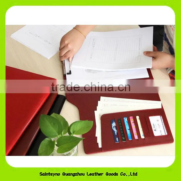 Custom Faux Leather Restaurant Receipt Holder 16045 photo-6