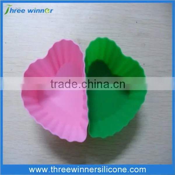 Eco-friendly 100% Food Grade Silicone Molds Baking Cupcake Mould photo-3