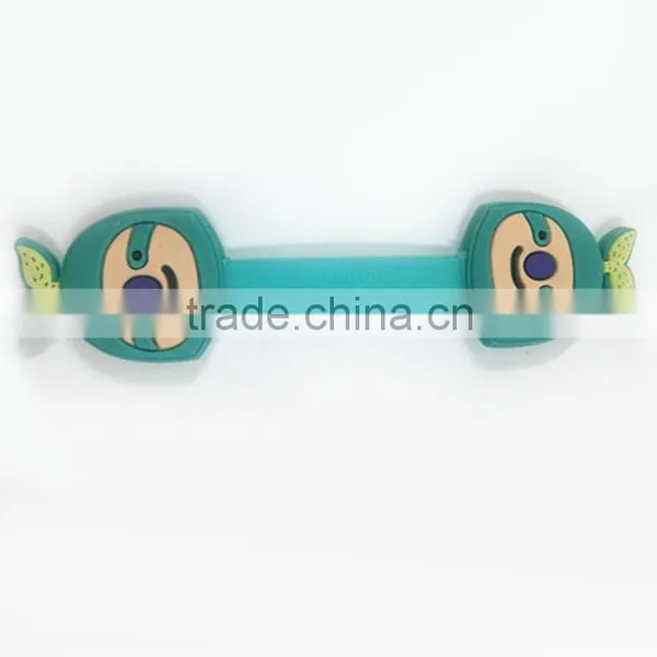 Cartoon Custom Shaped Cute Rubber Headphones Cable Winder photo-3