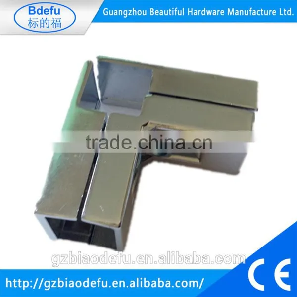 Metal Square Tube Connector for Supermarket Shelves