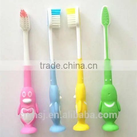 OEM Best Selling China Wholesale Oem Kids Toothbrush With Suction Cup photo-4