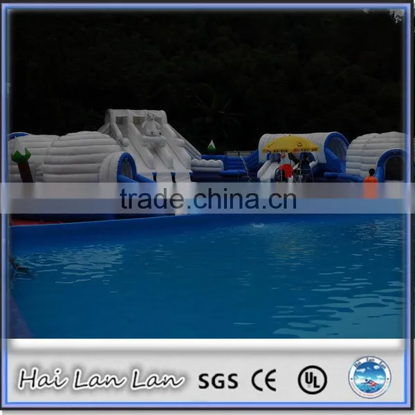 Inflatable Water Park Combo Slide and Bouncy photo-6