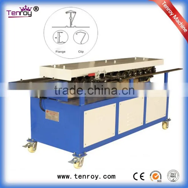 automatic round flange forming machine for can making