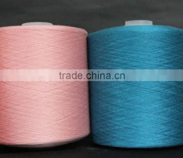 Poly-poly Core Spun Yarn Dyeing Machine 20/2 High Tenacity photo-3