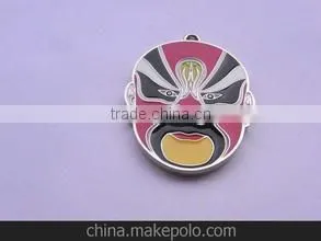 Chic Serviceable Handcraft Embroidery Tin Button Badge photo-4