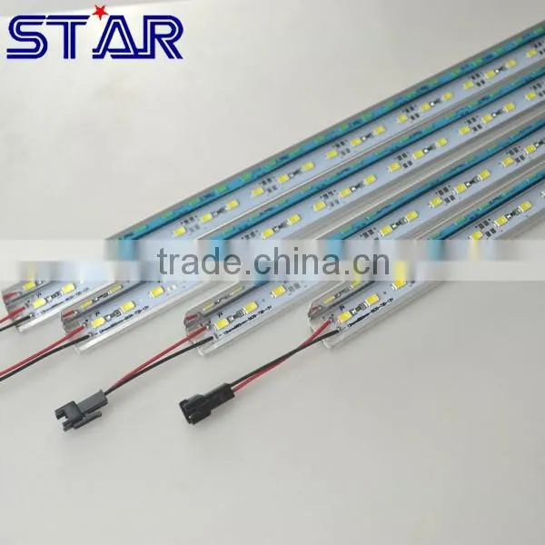LED Bar 5730 300mm 12V Hard Rigid Strip LED Light 72/90 Leds/m, Aluminium V-Shape Non-Waterproof Jewelry Counter LED Lamps photo-6