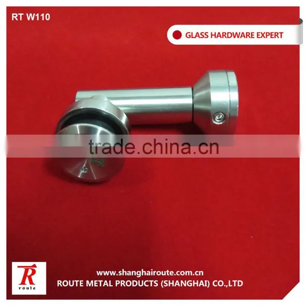S.S. 304/316 Wall to Glass Corner Connector photo-3