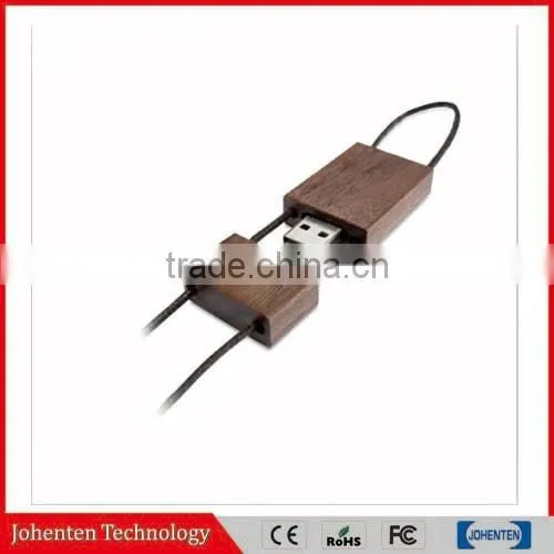 Wholesale LOGO Customized Fashion Wooden Pen Drive 8GB 16GB 32GB USB 2.0 Usb Flash Drive Pendrive Thumb Drive Memory Stick photo-5
