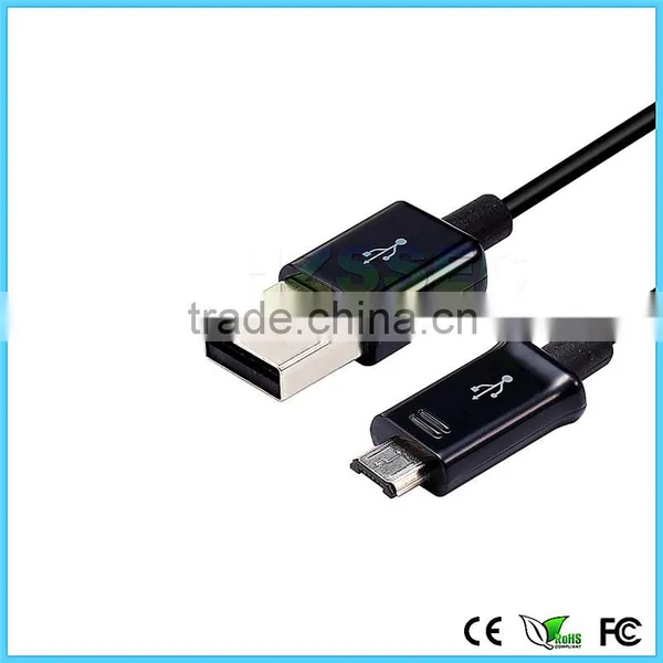 Flat Reversible Magnetic Braided Micro Retractable USB Data Charging Cable For Samsung S3 N7000 9300 photo-4