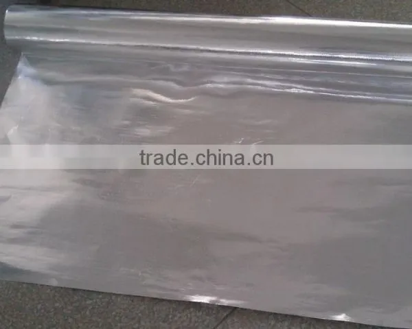 Reinforced Aluminium Foil Radiant Barrier Aluminium Foil Woven Fabric photo-2