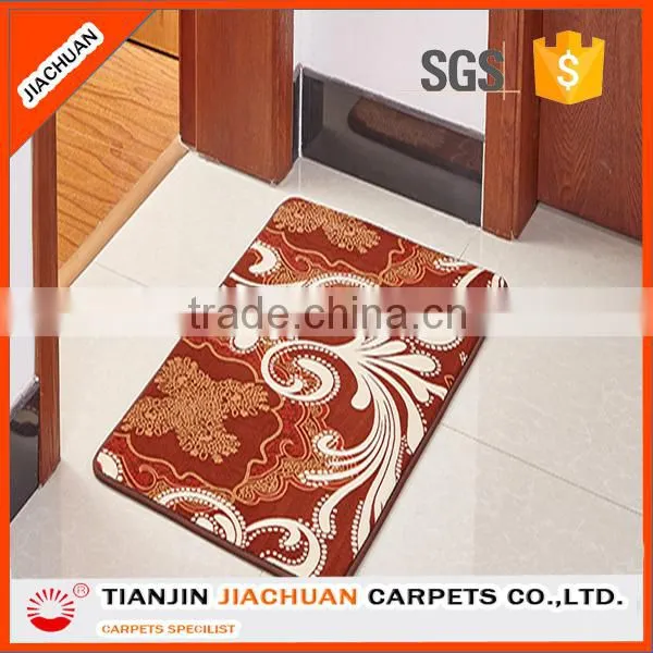 Polyester Antislip Plain Cheap Fancy Door Mat photo-3