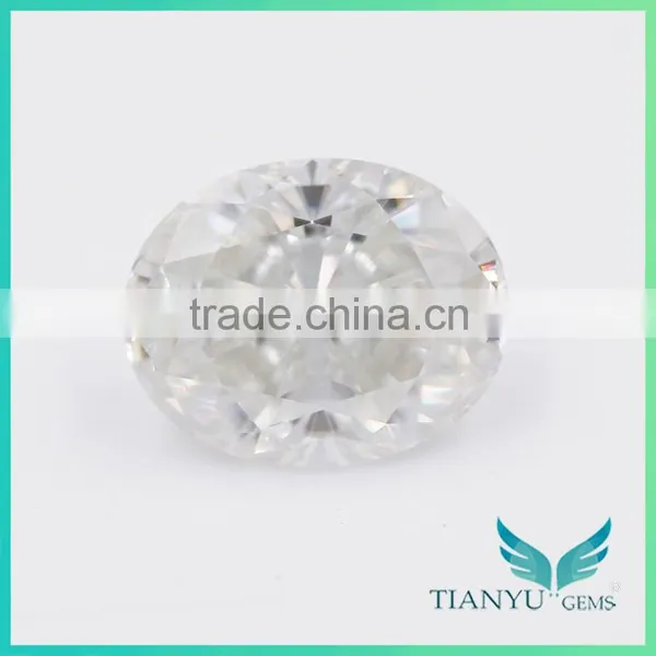 Moissanite 10x8mm Oval Cut Moissanite Kaufen Moissanite Quad Ring Seal photo-5
