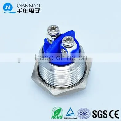 QN16-A3 Momentary Metal Push Button Switch 16mm photo-5
