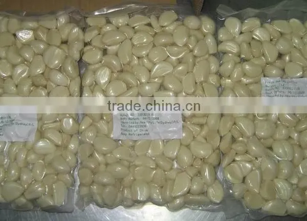 China Fresh Garlic Vacuum Nitrogen and Jar Packed Peeled Garlic With HACCP and HALAL Certificates photo-2
