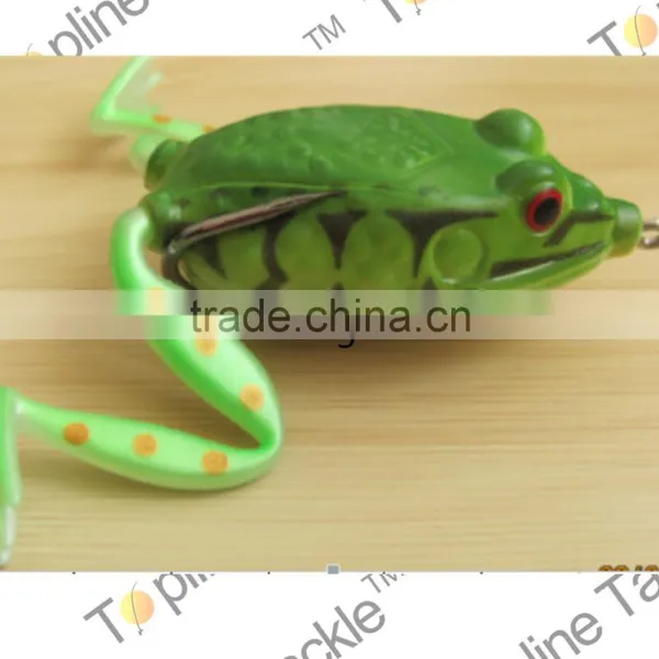 Attractive fishing frog lure with 55mm length
