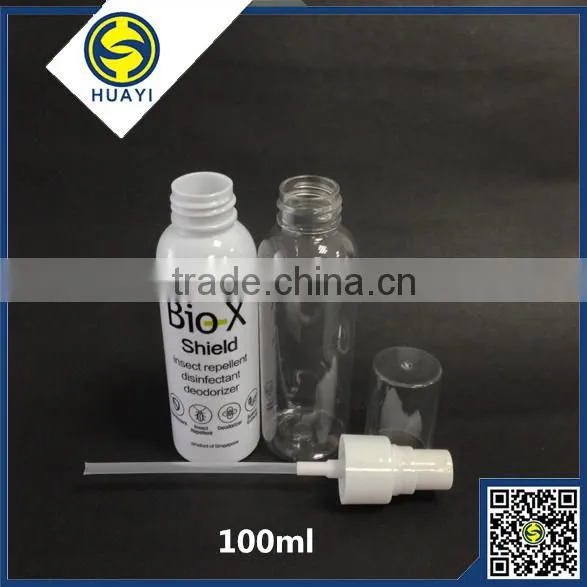 100ml Round White Pet Plastic Bottle photo-3