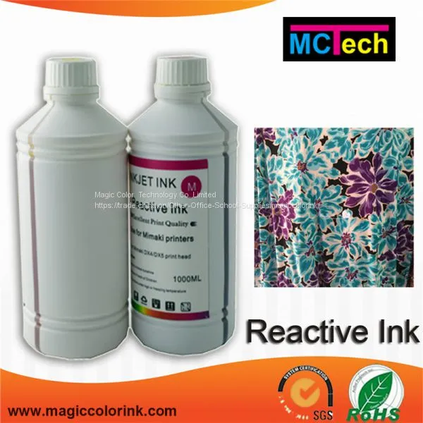 Digital Textile Printing Reactive Ink for Silk and Wool