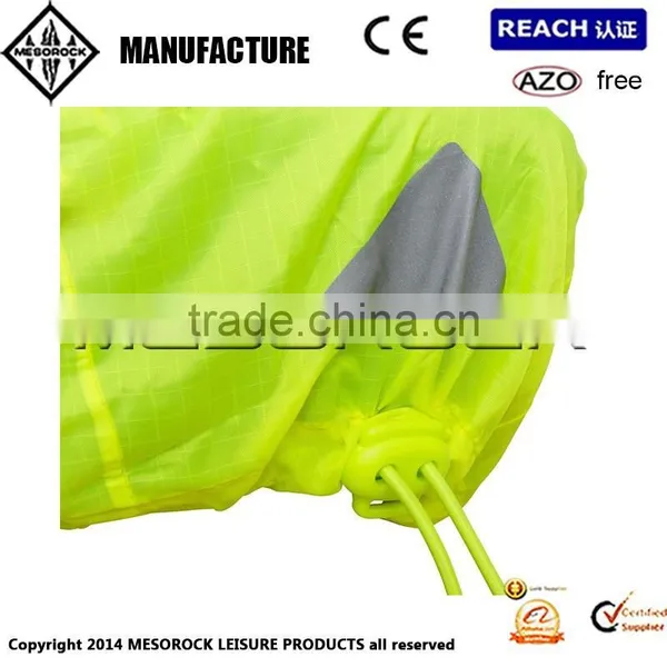High Visibility Hi Vis Reflective Waterproof Bike Bicycle Cycle Helmet Rain Cover photo-5