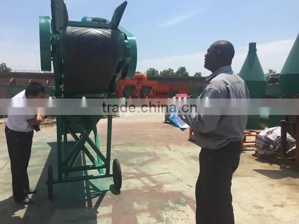 Mobile Bulk Inclined Flat Belt Conveyor With Hopper photo-3