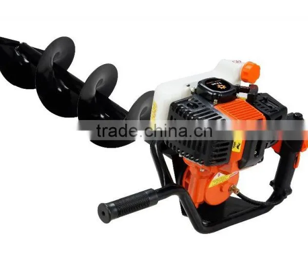 Petrol 52cc Earth Auger 3HPGround Drill With 3 Bits + Extension With CE,GS,EUII Certificate photo-2
