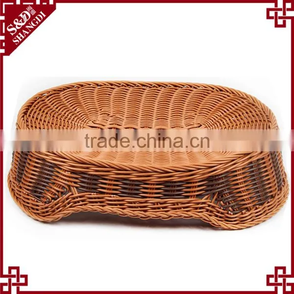 2016 Cheap Pet Accessory Custom Size Wicker Hand Made Pet Basket photo-4