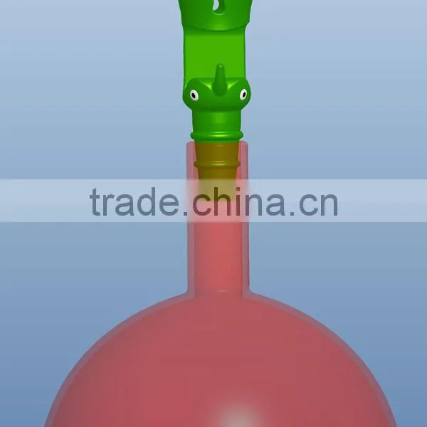 Silicone Wine Bottle Stopper Spoon Rest Pot Clip 3 in 1 Cute Rhino Original Design photo-6