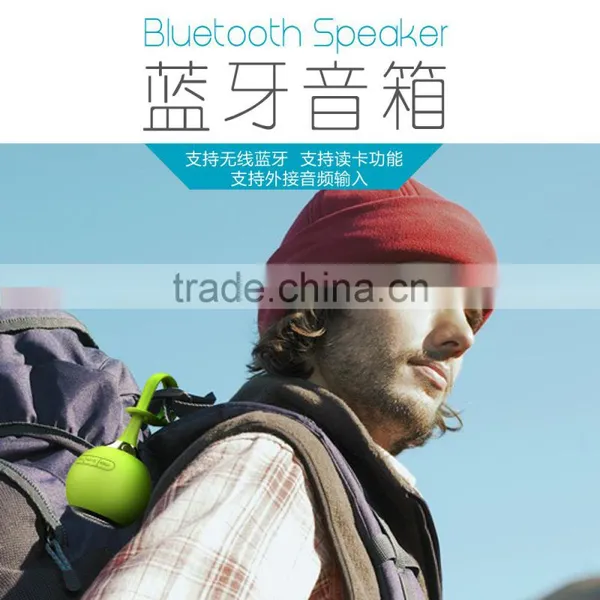 2017 Trending Products Portable Pumpkin Waterproof Bluetooth Speaker photo-2