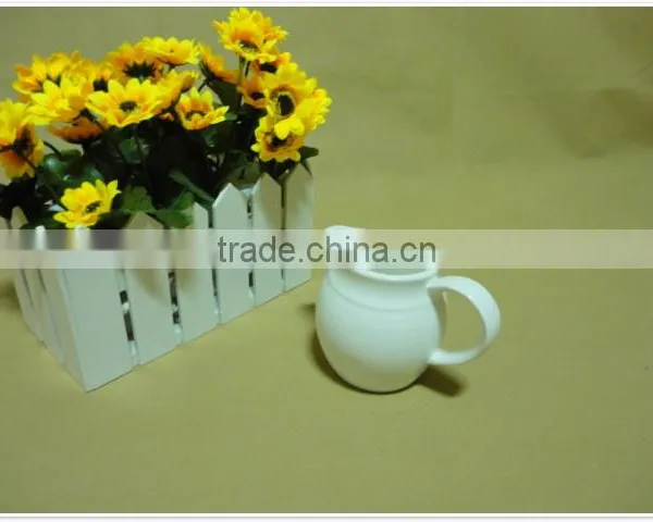 Cheap High Quality Products Promotion Plain Ceramic Milk Pot photo-2