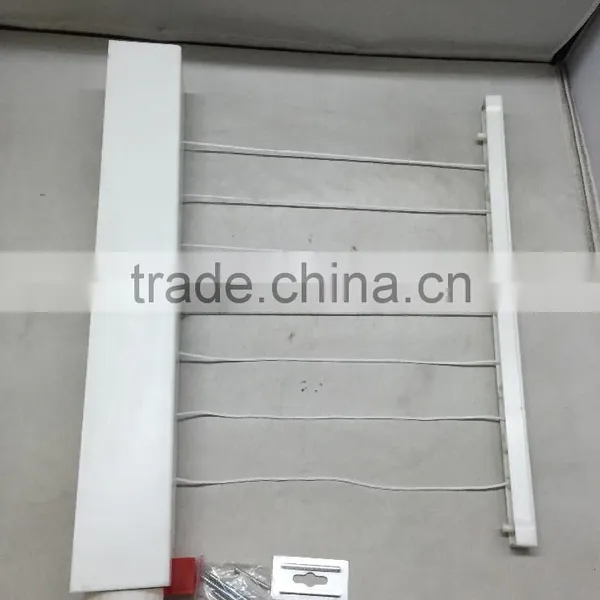 5/6/7lines Wall Mounted Housekeeping Retractable Clothesline photo-6