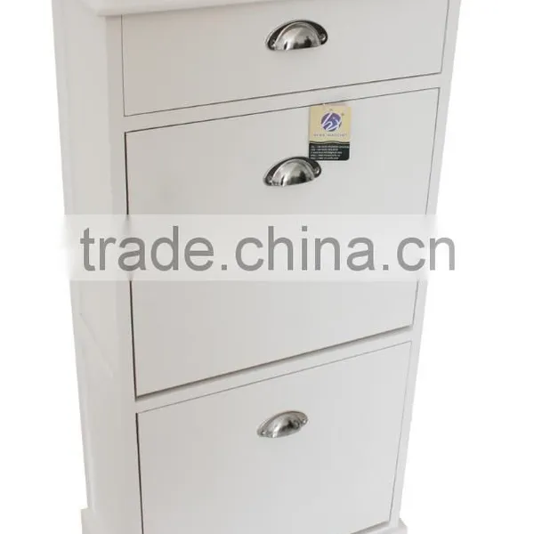 Home Storage Organizer Portable Easy Clean Wood Shoe Cabinet Shoe Storage Rack photo-5