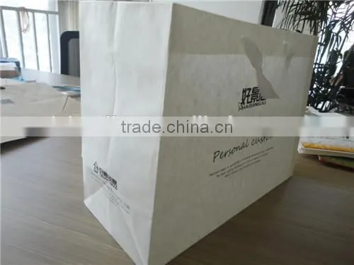 Square Bottom Tyvek Paper Bag With Paper Handle photo-2