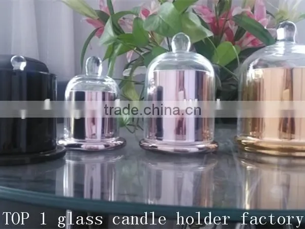 Home Deco Glass Cloche Bell Jars With Dome Lid photo-6