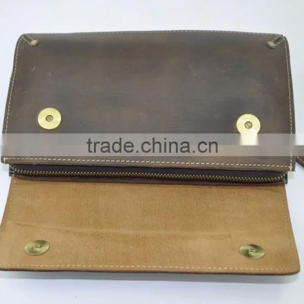 Men's Cluth Crazy Horse Genuine Leather Cluth photo-5
