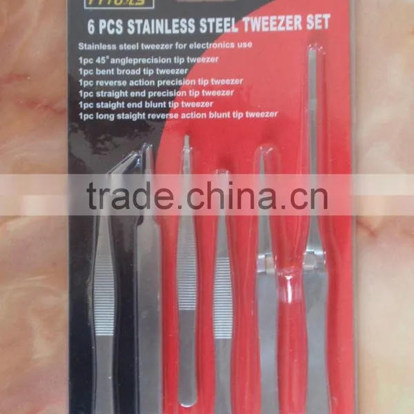Stainless Tweezers Sets