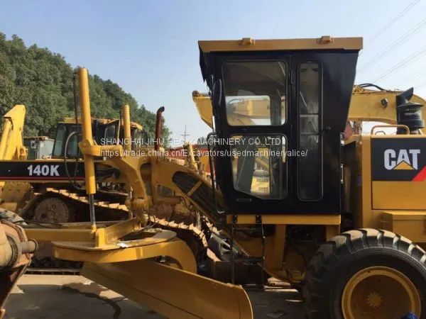 Использованный мотоградар Caterpillar 140K с рыхлителем photo-3