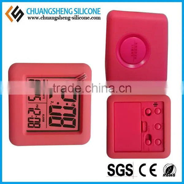 Candy Color Lovely Shape Alarm Clock, Square Shaped Clock, Cube Alarm Clock photo-4