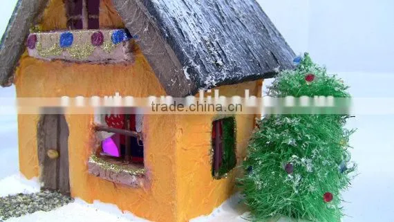 Little Christmas House With Colored Light photo-4