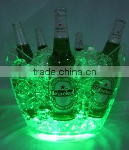 Dongguan PS Plastic Led Lighted Ice Bucket Bar Decorations photo-2