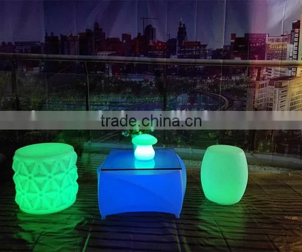 Elegant Modern Design Pineapple Shape Led Stool Chair photo-6