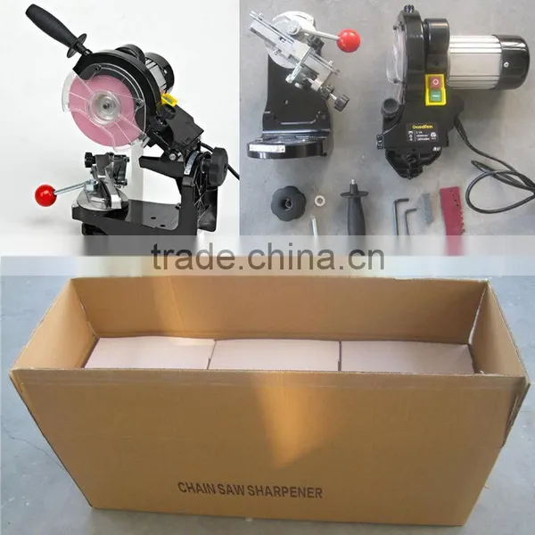 145mm 230w Electric Power Sharpener Grinder Machine Tools Chainsaw Sharpening Service photo-2