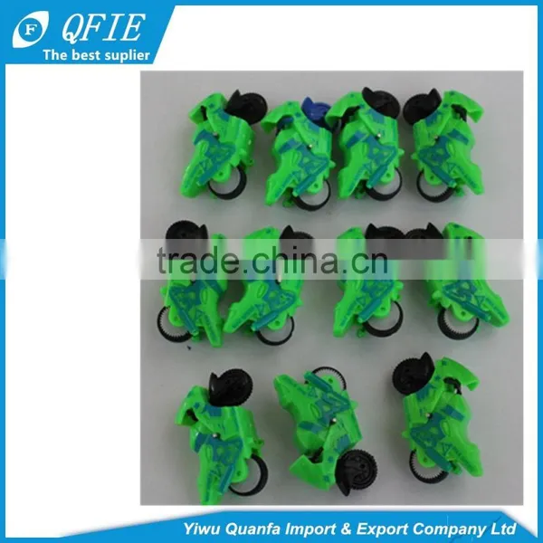 Promotional Cheap Plastic 4.5cm Transparent Friction Inertial Motorcycle Toy for Kids photo-4